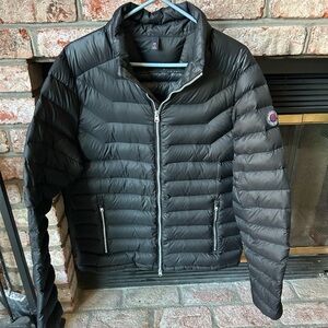 Abercrombie &Fitch Men’s Black ZipUp Puffer Jacket 700Fill Premium Down Size XL‎